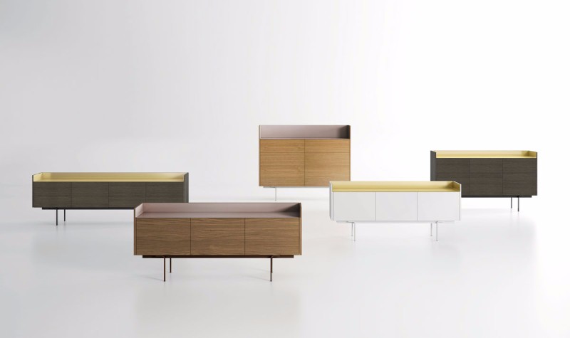 These Sideboards Combine Wood And Aluminum | www.bocadolobo.com #buffetsandsideboards #luxurybrands #luxury #roomdesign #interiordesign #productdesign #livingroom #wood #woodfurniture @buffetsandcabinets