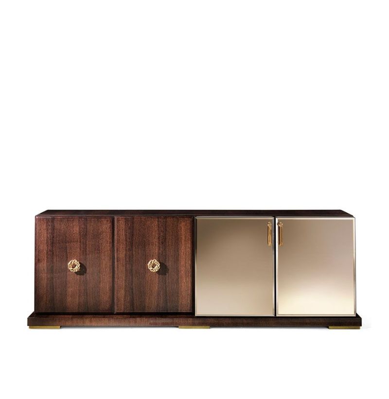 Roberto Cavalli Home's Imposing Luxury Cabinets