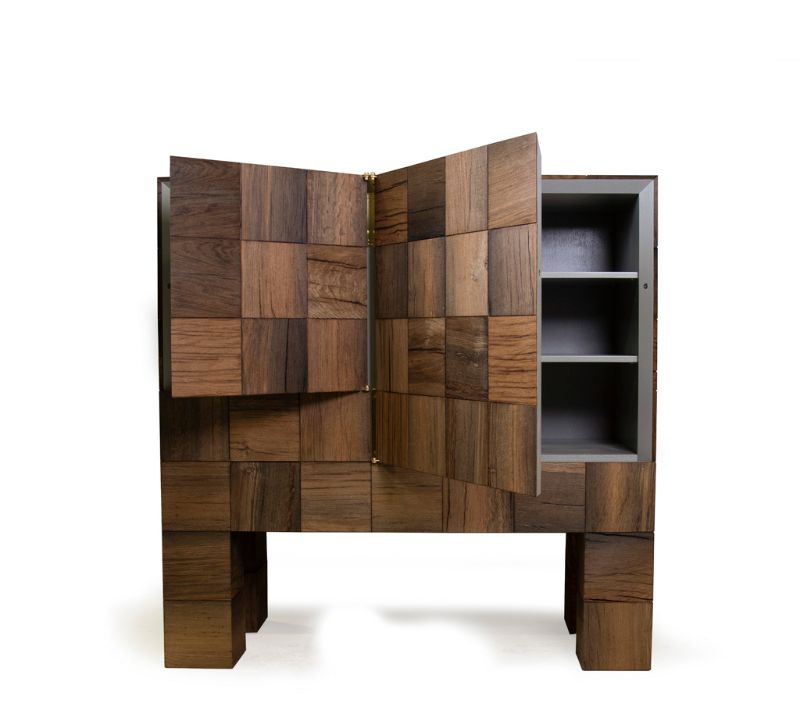 Piet Hein Eeek's Modern Cabinets - Sustainable Art and Design