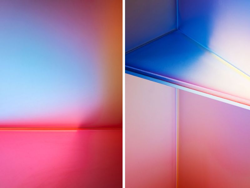 An Iridescent- Colored Furniture Design Collection by Studio Buzao