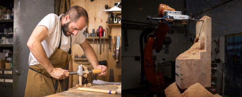 Gareth Neal's Admirable Passion On Wooden-Carved Furniture
