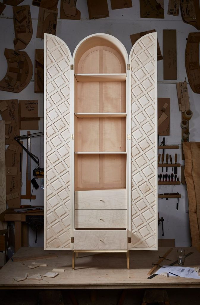 Gareth Neal's Admirable Passion On Wooden-Carved Furniture