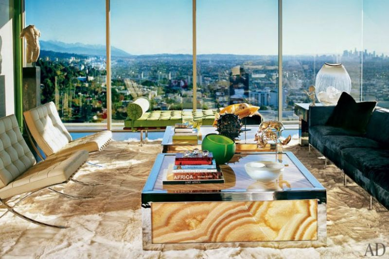 Luxury Living Room Designs from Famous Celebrities