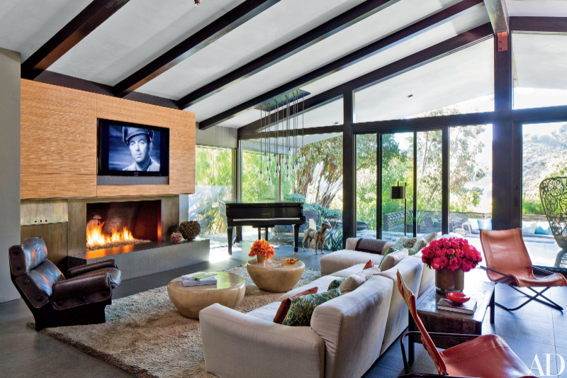 Luxury Living Room Designs from Famous Celebrities
