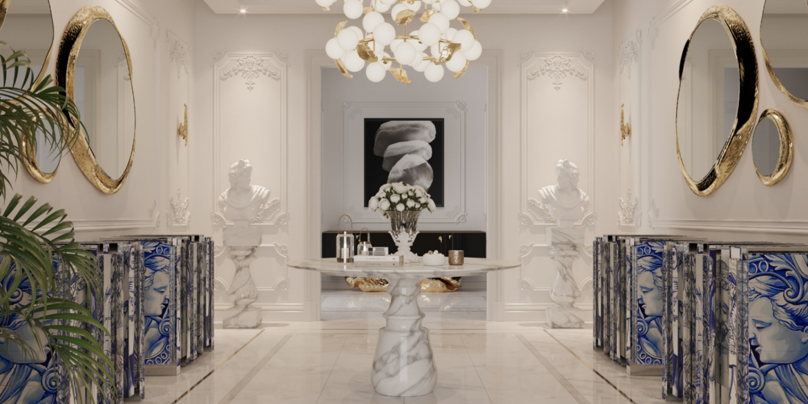 Get The Look Of A Luxury Penthouse’s Modern Entryway Design