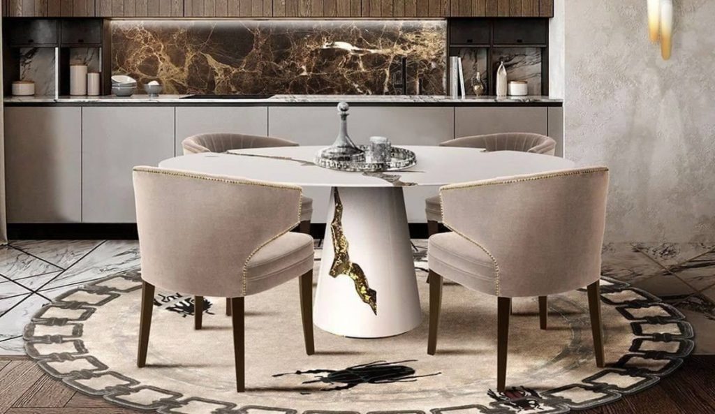 20 Round Luxury Tables For Your Kitchen