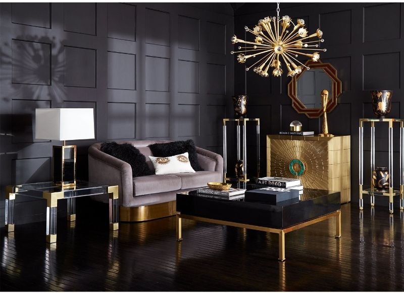 Brass Modern Buffets and Cabinets For A Luxury Design
