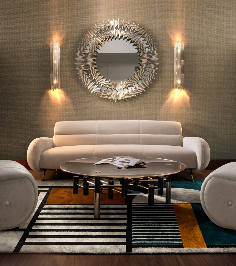 Spruce Up Your Elegant And Modern Living Room With These Exquisite Mirrors