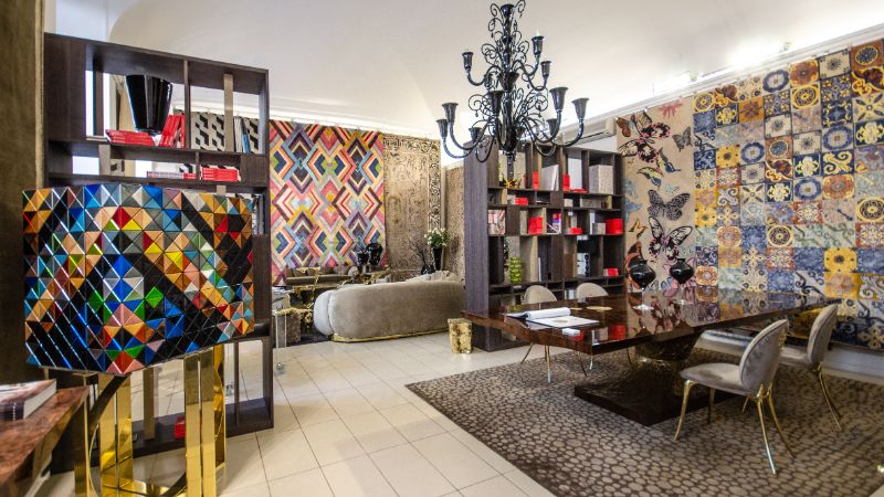 Pixel Luxury Cabinet In Milan - Visit The Illulian Showroom