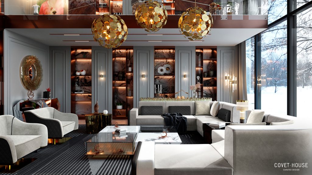 Exclusive Design For An Elegant Living Room