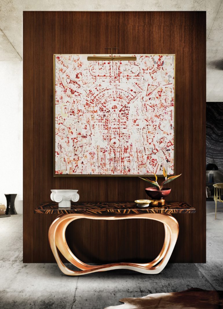 An Exquisite Selection Of Modern Console Tables For A Luxury Entryway