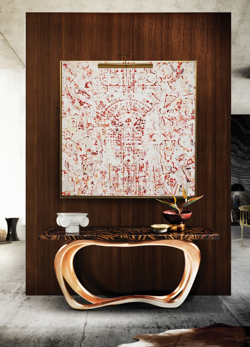 An Exquisite Selection Of Modern Console Tables For A Luxury Entryway
