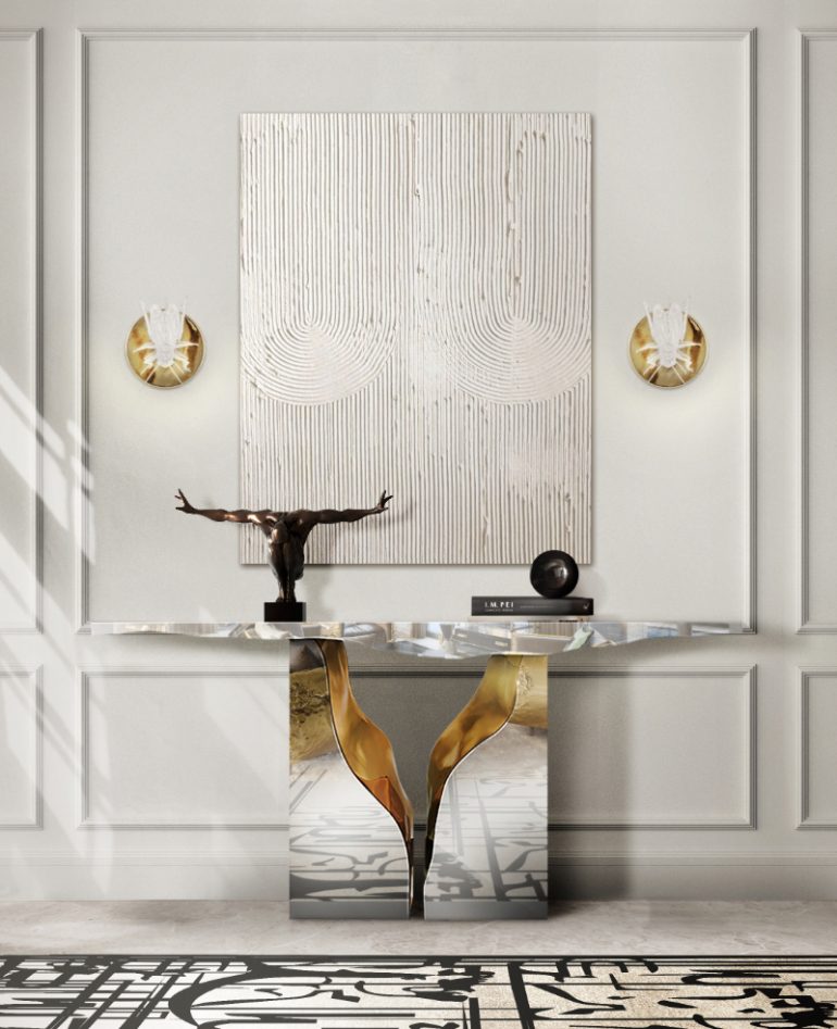 An Exquisite Selection Of Modern Console Tables For A Luxury Entryway