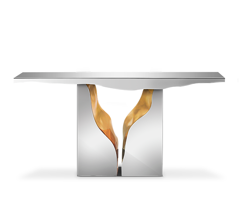 lapiaz modern console table takes exceptional craftsmanship and design to a new realm