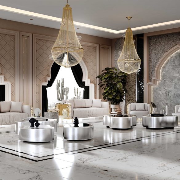 A Fantastic Arabian Majli - A Themed Arabic Living Room